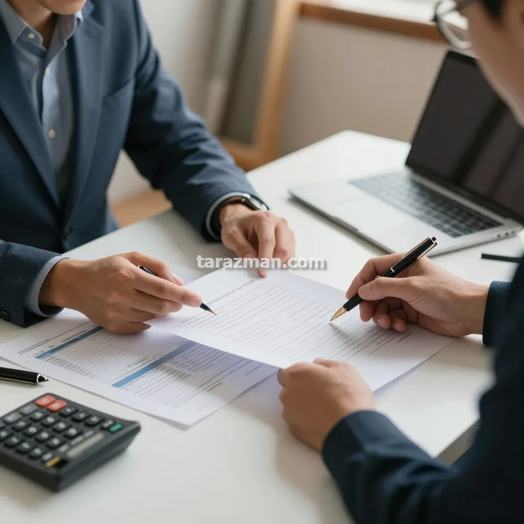 مشاوره مالیاتی برای پیمانکاران در مشهد